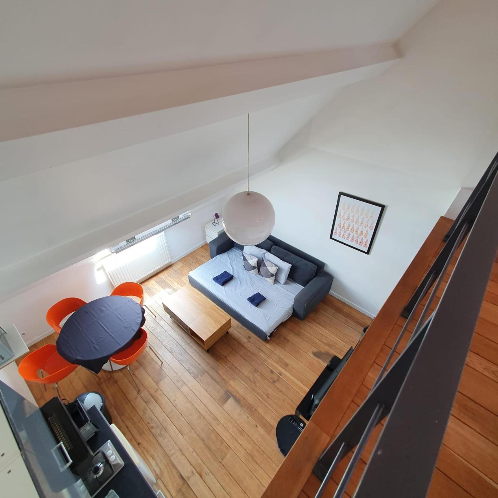 Penthouse Duplex Cosy 2 Chambres Au Coeur De Bruxelles Eksteriør bilde